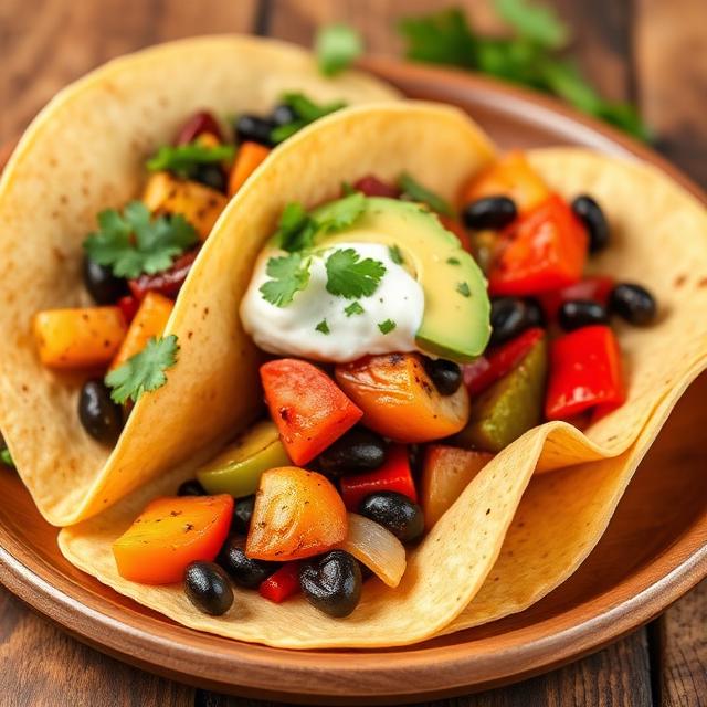 Classic Veggie Taco Plate